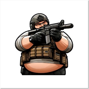 Tactical Fatman Posters and Art